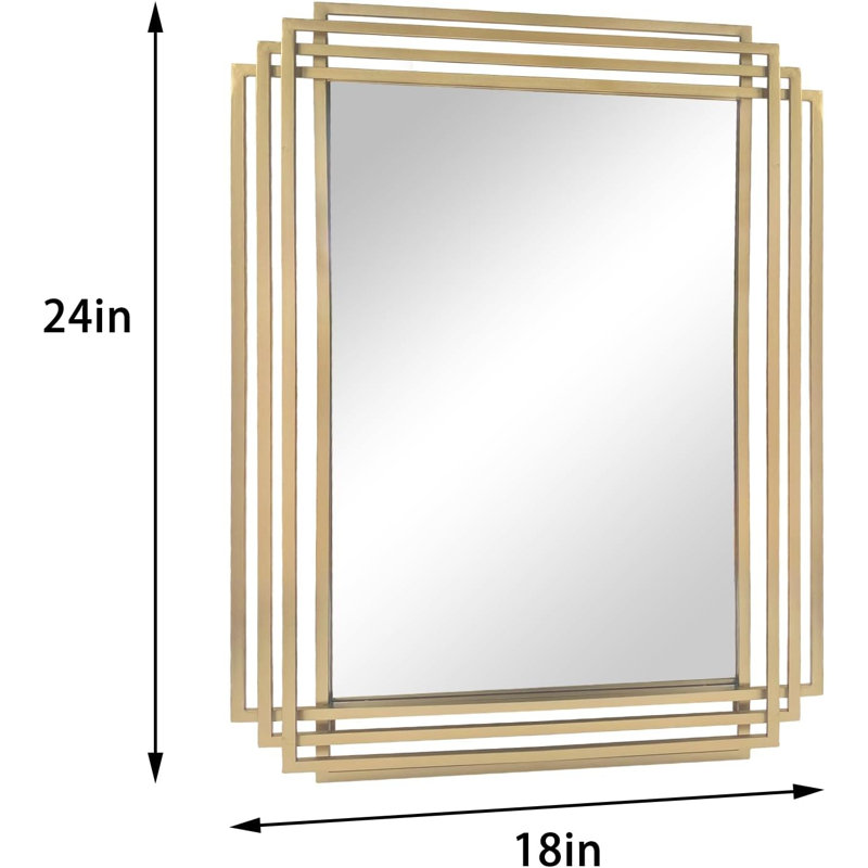 Miroir mural 24 po x 18 po
