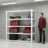 Heavy-Duty 5-Tier Wire Shelving Unit - 3000 LBS Total Capacity With Adjustable Heights & Reinforced Construction For Garage, Warehouse & Industrial Storage-1117931808-1117931811