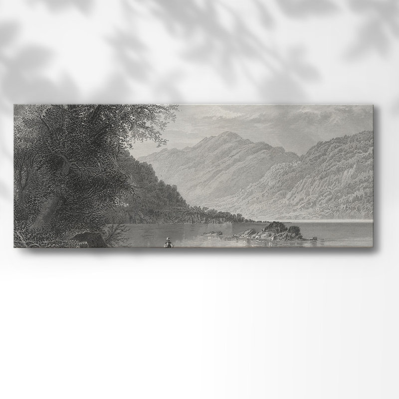 La Susquehanna sur toile, H 8 po x l 20 po x P 1,5 po