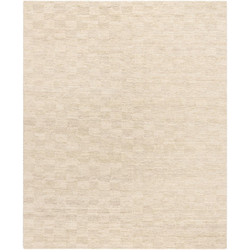 Traveon Hand Knotted Area Rug, Rectangle 9' x 12'