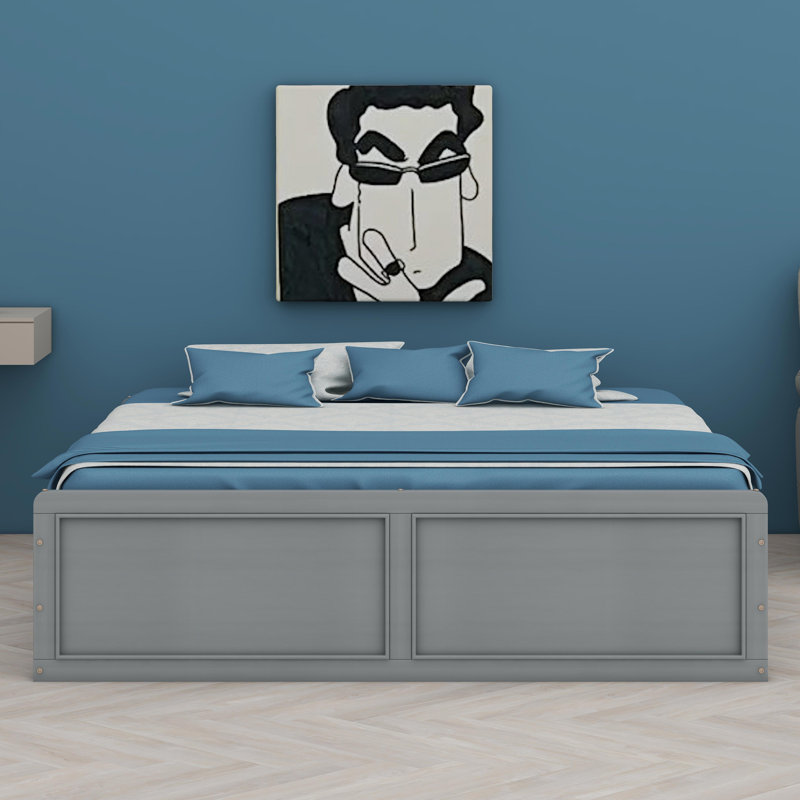 Platform Bed Frame With Drawers