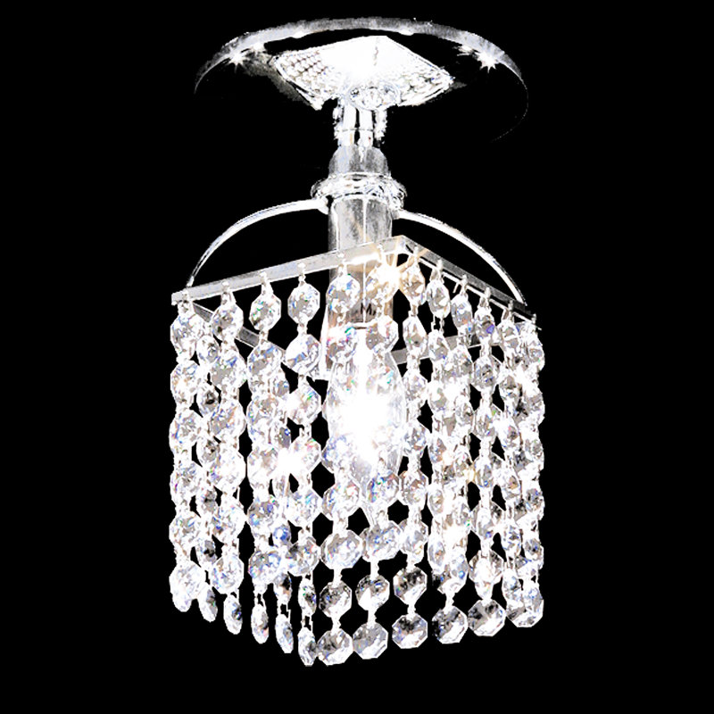 Contemporary 1 - Light Semi Flush Mount