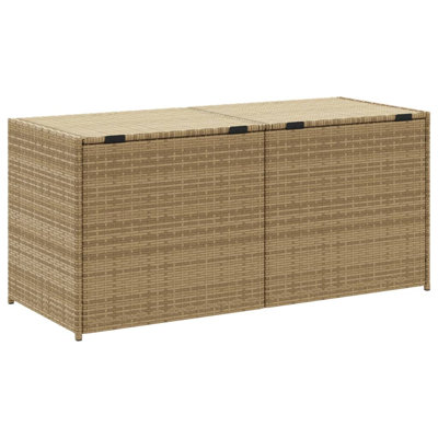 Water Resistant Poly Rattan Deck Box