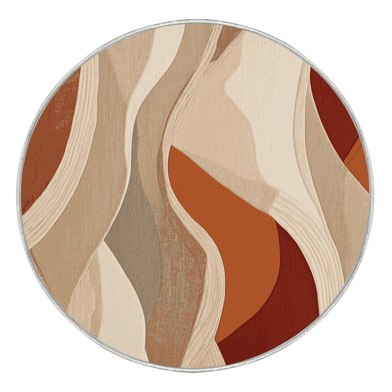 Blush Haze Rug, Round 6'