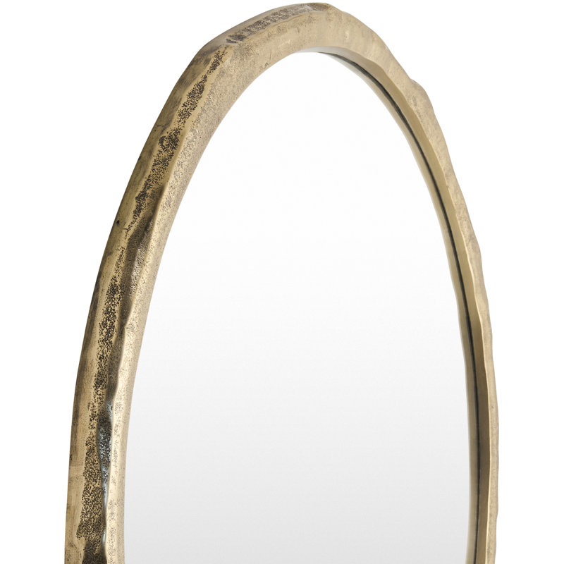 Miroir d'appoint Doly Arenas, Aluminum, Doré