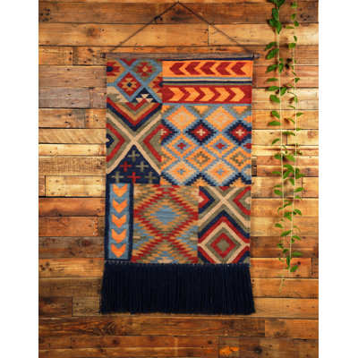 Kilim rustique Foundry Select avec tringle incluse