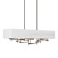Luminaire suspendu rectangulaire à 4 lumières pour îlot de cuisine Cavaletti-114767783-114767795