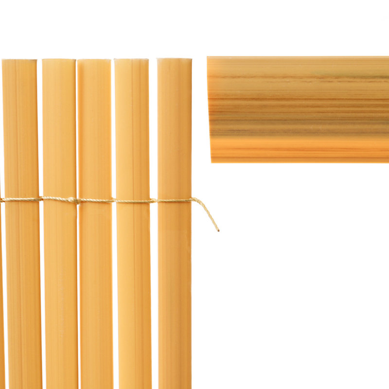 Losoya 2.54cm H x 254cm W Yellow Composite Fence Panels