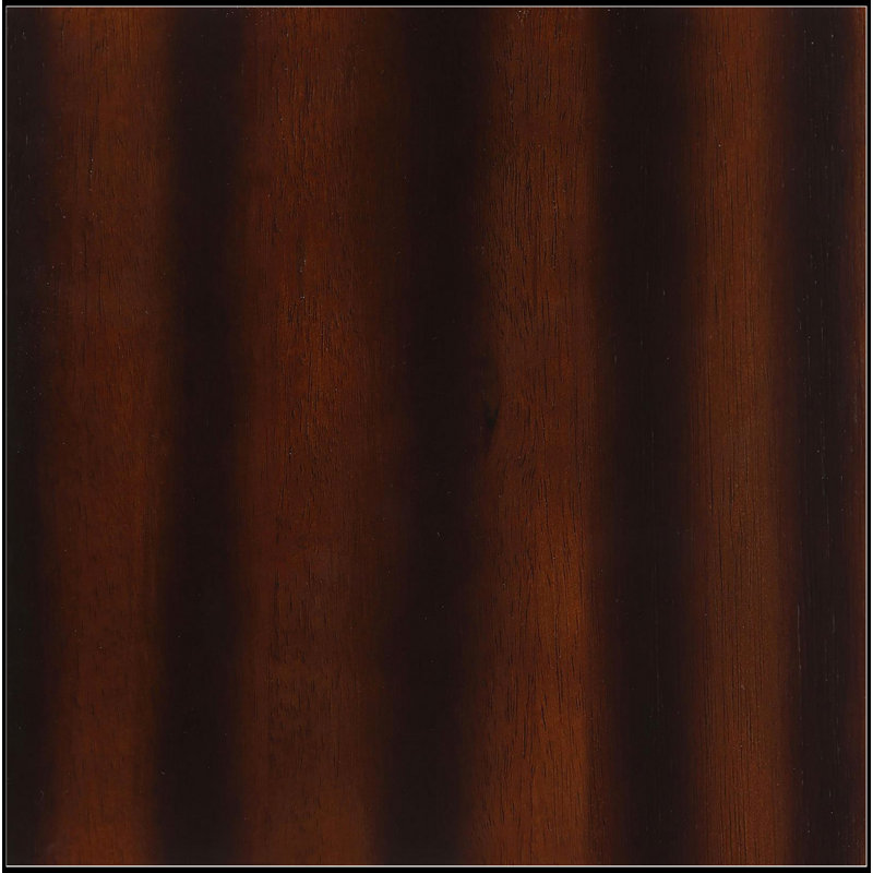 Tabourets de comptoir noirs et cappuccino (ensemble de 2)