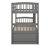 Jionnie Kids Twin Over Twin Bunk Bed with Trundle-2045387655