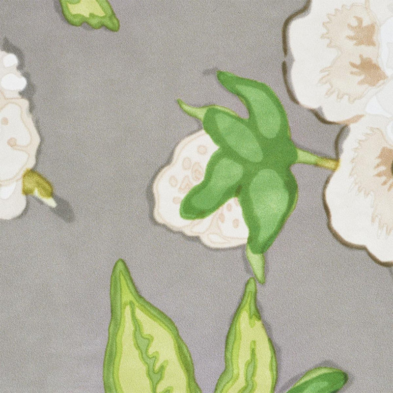 Papier peint Bermuda Blossoms, Ardoise