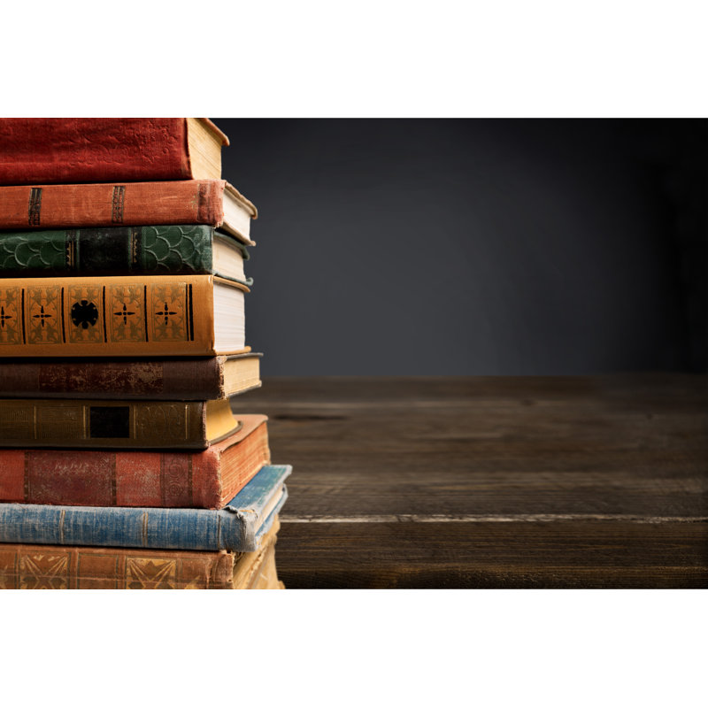 Books by Artisteer - Wrapped Canvas Print, 30cm H x 46cm W x 3.8cm D
