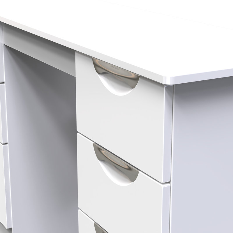 Fully Assembled Ratley Dressing Table, White