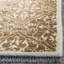 Tapis brun à chevrons noué à la main Jahiem-988015301