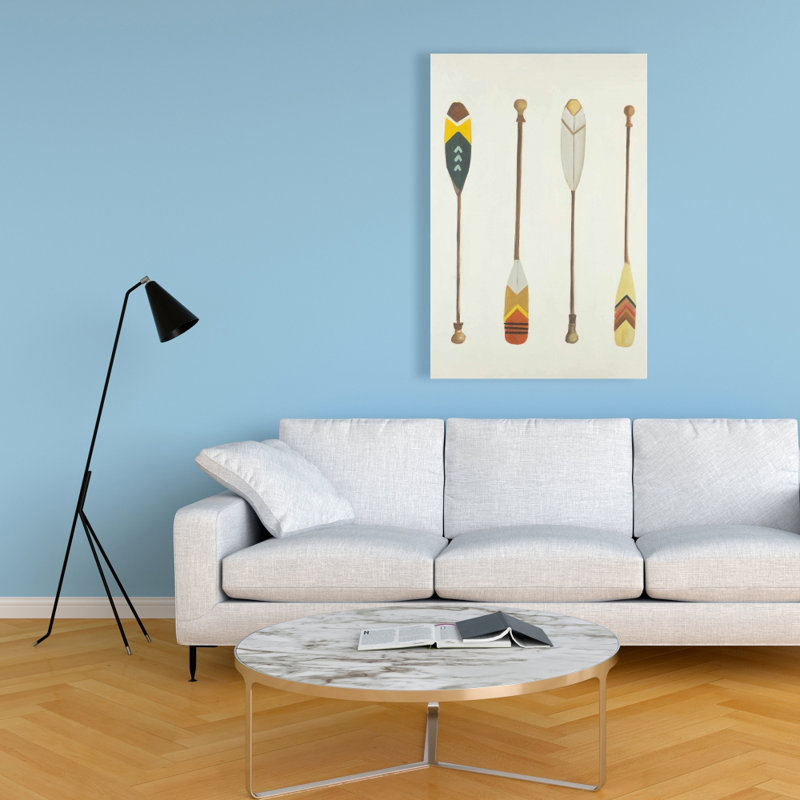 Canoe Paddles - Toile contemporaine pour homme
