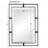 Rashmi Metal Rectangle Wall Mirror