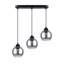Pendant lamp Bonia 3 black