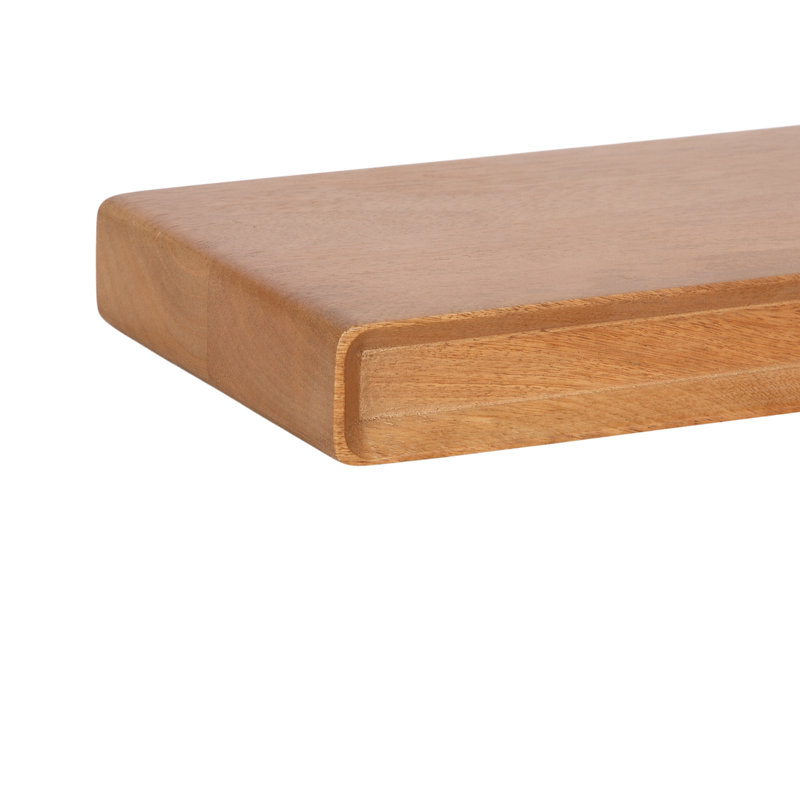 Rohan Modern Two-Piece Floating Wall Shelf Set for Bathroom