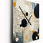 Horloge murale Monochromes Medley III - Collages abstraits-99631349