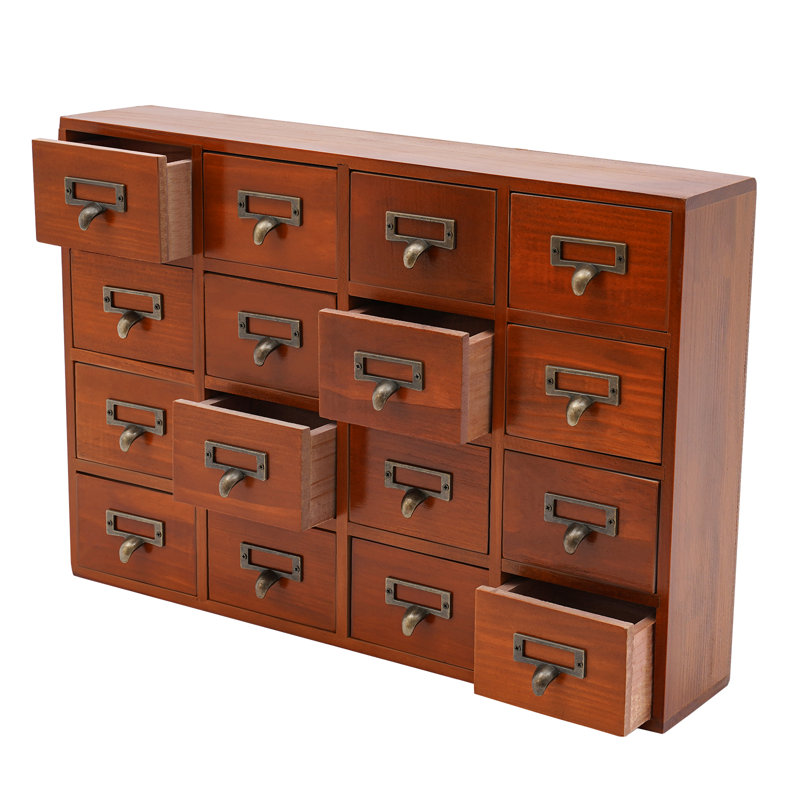 Armoire à tiroirs avec roulettes Vintage