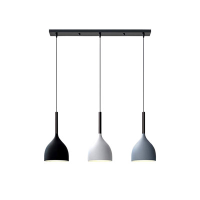 Audvik 1 - Light Black Kitchen Island Pendant
