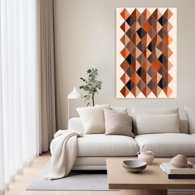 Contemporary Art Abstract Contemporary Art by Elena Ristova - Wrapped Canvas Print