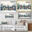 «Christmas Village In Winter I - Winter Landscape», art mural-959106715-959106713
