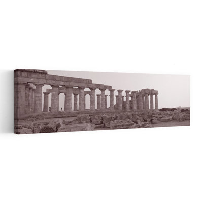 Acropole, Parc Archéologique de Selinunte, Italie, architecture contemporaine, art mural