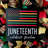 Juneteenth Celebrate Freedom Handmade Deco Mesh Wreath