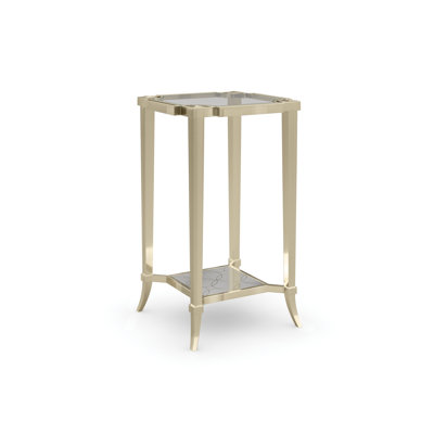 Glass End Table