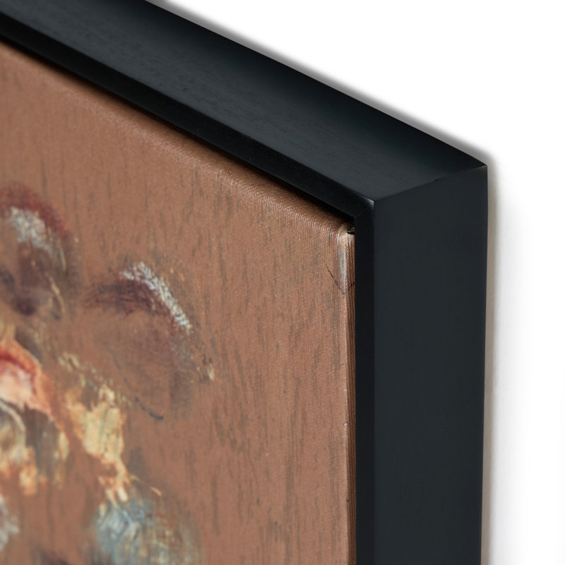 Copper Graffiti Painting by Jamie Beckwith, 18" H x 18" W
