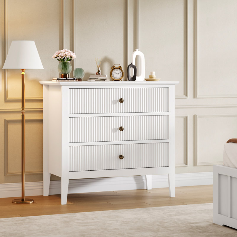 80 cm W Chest of 3 Drawers