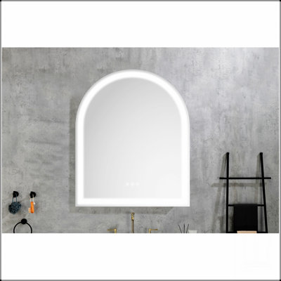 Miroir mural de salle de bain 30X36 avec éclairage à DEL à haute luminosité