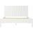Graham Wooden Platform Bed with Slatted Headboard-87380366-87380363