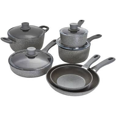 Titanium Nonstick 10-Piece Cookware Set – Saflon