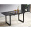 Table de salle à manger carrée extensible avec pieds en métal, table de cuisine compacte-727370185-727370229