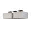 Luminaire suspendu rectangulaire à 8 lumières pour îlot de cuisine Quadrato