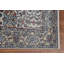 Tapis turc noué à la main de conception unique 3 pi 11 po x 5 pi 10 po Ziegler