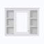 Armoire de rangement murale avec porte miroir-107163511