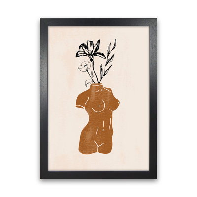 Vases Sculptures Woman 1 by Planeta444 - Print