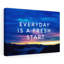 Everyday Is a Fresh Start 1 Piece Wrapped Canvas Wall Art-1535218077