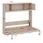 Lit escamotable avec armoires de rangement-962735054