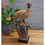 Julius PHEASANT 37cm Carved Wood Effect