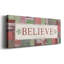 Believe sur impression sur toile