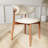 Spiro 3Pcs/5Pcs Mid-Century Modern Round Dining Table Set And 2/4 Upholstered Chairs-728546778-728546783-728247906