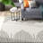 Damarcus Geometric Cream/Black/Gray Area Rug-1259086090-1224067707