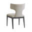Chaise d'appoint de salle à manger en bois de hêtre Eloria-393169944