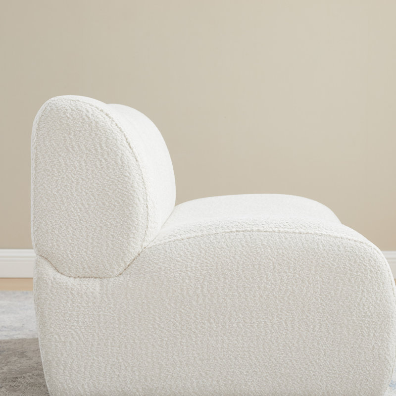 Kavyn 33" Wide bundle upholstered Slippers Chair Living Room Bedroom Apartment Modern Style