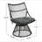 ELAINE CHAIR & SIDE TABLE