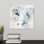 «Here and There», peinture sur toile
